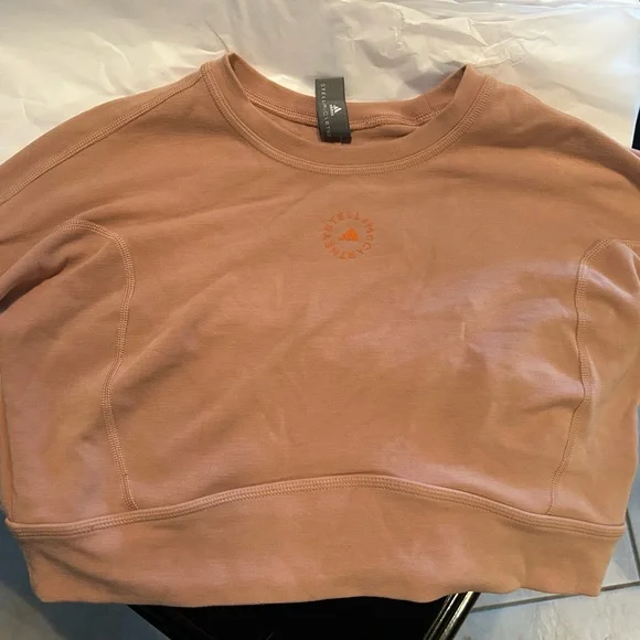 Stella McCartney for Adidas.  Size large crop top. Open back. - Picture 6 of 8